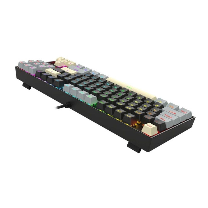 Механична геймърска клавиатура Redragon Kumara K552LGY, Red Switch, RGB подсветка, USB - K552LGY-RGB - 5