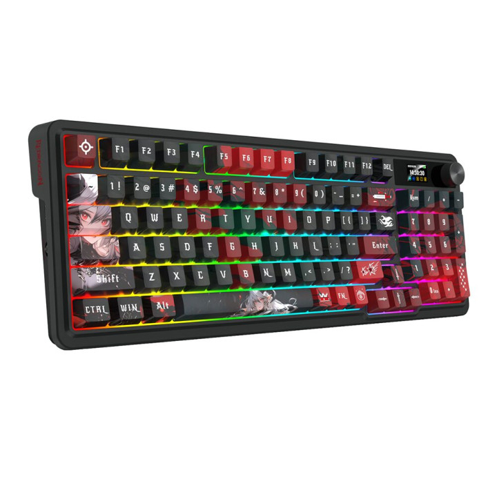 Bluetooth механична геймърска клавиатура Redragon Artemis Pro AK K719AK-RGB-PRO - 2