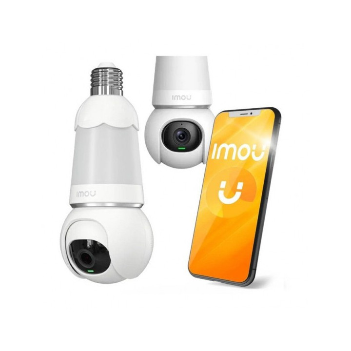 IP камера IMOU Bulb Cam, 5MP, 340° Pan & 90° Tilt, H.265, Full Color Night Vision - IPC-S6DP-5M0WEB-E27 - 2