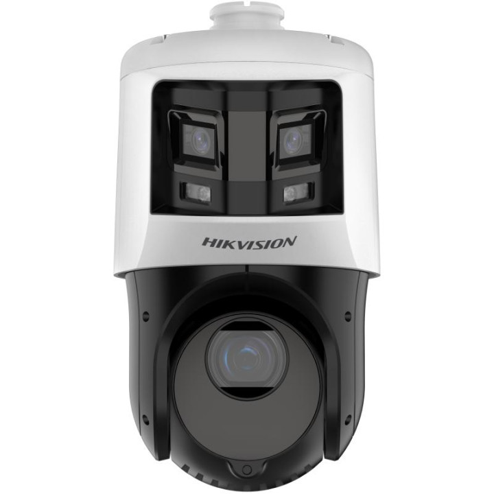 IP камера HikVision DS-2SE4C225MWG-E, 6MP+2MP, 25X оптичен зум, Панорамна и PTZ, Цветна и IR видимост, DC12V/POE - 1