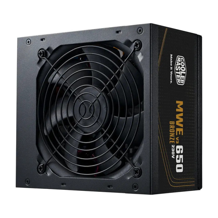 Захранване Cooler Master MWE Gold V3, 650W 80+ Bronze ATX 3.1 - MPE-6501-ACABW-3BEU - 1