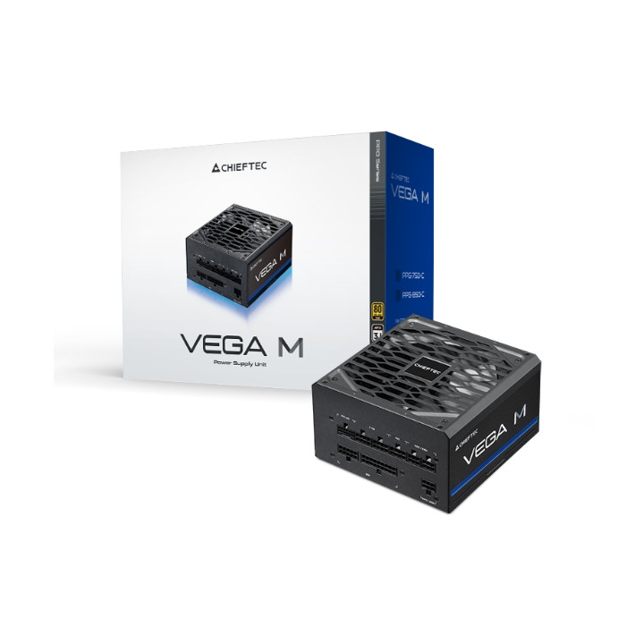 Модулно захранване Chieftec Vega, 1000W ATX 3.1 80 PLUS Gold - PPG-1000-C - 1
