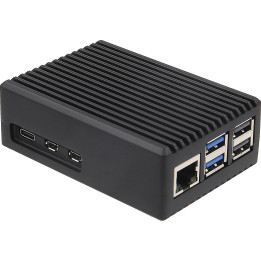 Кутия за Raspberry Inter-Tech ODS-739 RASPBERRY, Съвместимост с Pi5, Черен, 64 x 91.5 x 32.5 mm - 88887413 - 1
