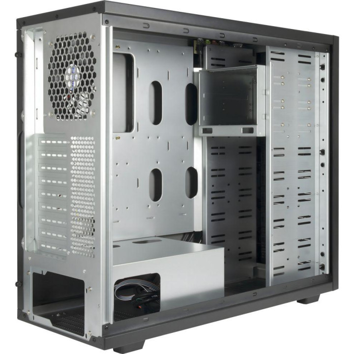 Кутия за компютър Inter-Tech T-9, Middle Tower, до 190mm CPU охладител, до 340mm GPU, 9 разширителни слота - INTER-TECH-CASE-T-9