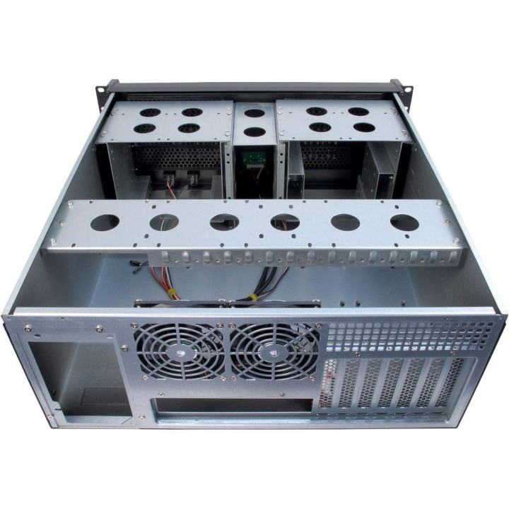 Кутия Inter-Tech 4U-4098-S, 4U 19" Mini Tower, ATX/Micro ATX/Mini ITX, Черна - INTER-TECH-CASE-4U-4098 - 4