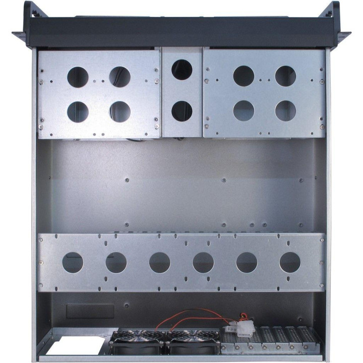 Кутия Inter-Tech 4U-4098-S, 4U 19" Mini Tower, ATX/Micro ATX/Mini ITX, Черна - INTER-TECH-CASE-4U-4098 - 5