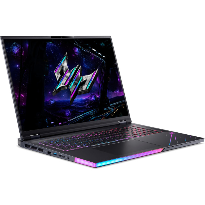 Лаптоп Acer Predator Helios 18 AI PH18-I71-96L6, 18.0", UHD+, Intel Core Ultra 9 290HX Plus, NVIDIA RTX 5090 24GB GDDR7 DLSS 4, 
