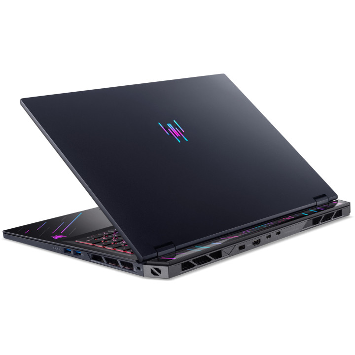 Лаптоп Acer Predator Helios 18 AI PH18-I71-96L6, 18.0", UHD+, Intel Core Ultra 9 290HX Plus, NVIDIA RTX 5090 24GB GDDR7 DLSS 4, 