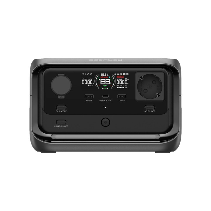Преносима електростанция Ecoflow River 3 Plus, 286Wh, 600W, LiFePO4 - EFRIVER3Plus-EU-CBOX - 2