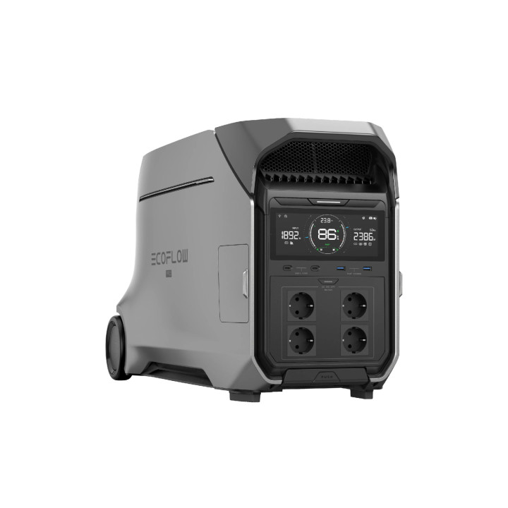 Преносима електростанция Ecoflow DELTA Pro 3, 4096 Wh, 4000 W (8000 W X-Boost), LiFePO4 - EFDELTAPRO3-EU-CBox - 1