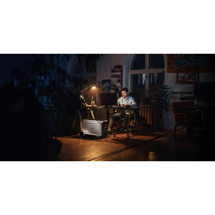 Преносима електростанция Ecoflow DELTA Pro 3, 4096 Wh, 4000 W (8000 W X-Boost), LiFePO4 - EFDELTAPRO3-EU-CBox - 9