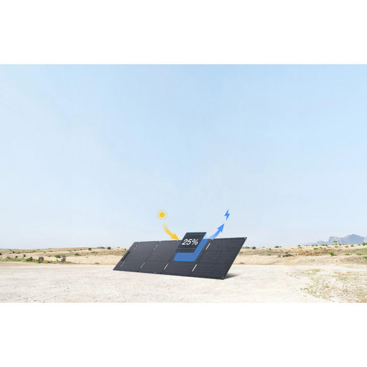 Портативен соларен панел Ecoflow, 60W, Type-C/XT60i, IP68 - EFSOLAR60-TYPE-C - 2