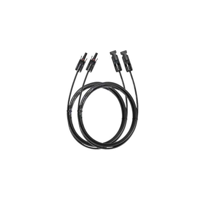 Кабел Ecoflow MC4, 3m XT60 Мъжки/Женски Екраниран - EFMC4-3m - 1
