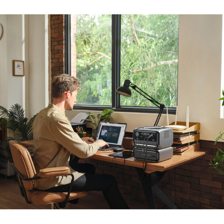 Допълнителна батерия Ecoflow RIVER 3 Plus, 286Wh LiFePO4 - EFEB300 - 4