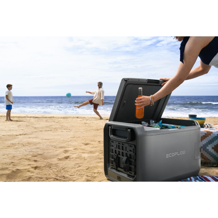 Преносим хладилник Ecoflow GLACIER Classic, 45L, Двойна температурна зона, 55W, AC/12V/24V/Solar вход - EFGLACIER45L-EU-NBOX - 2