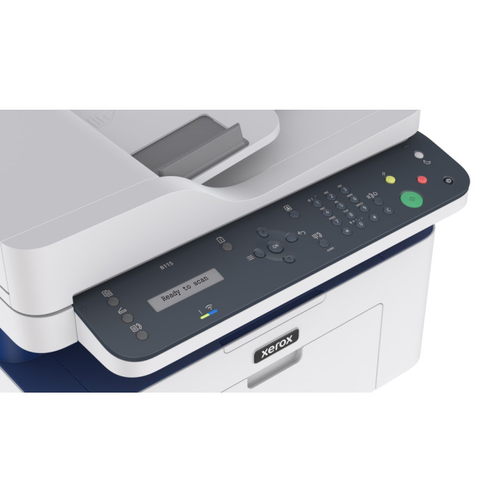 Лазерно многофункционално устройство Xerox B115, черно-бяло, печат 21 ppm, копир 20 cpm, сканер 1200 dpi, факс - B115V_NI - 2