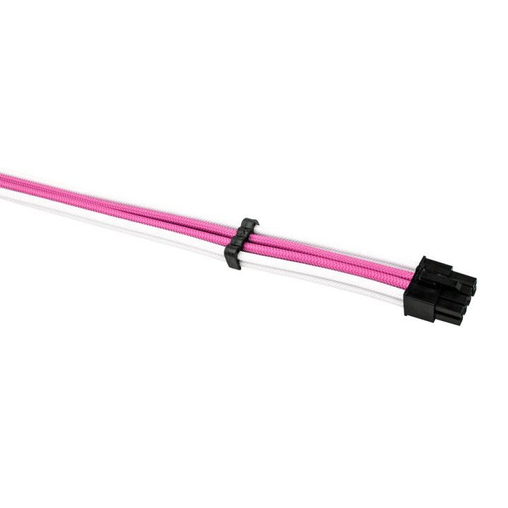 Комплект удължителни кабели 1stPlayer Custom Modding Cable Kit Pink/White, ATX24P, EPS, PCI-e - PKW-001