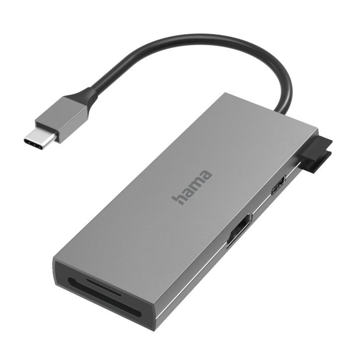 Докинг станция HAMA, 6 портов USB 3.2 Gen 1, USB-A/USB-C/HDMI/SD/microSD - HAMA-200110 - 7