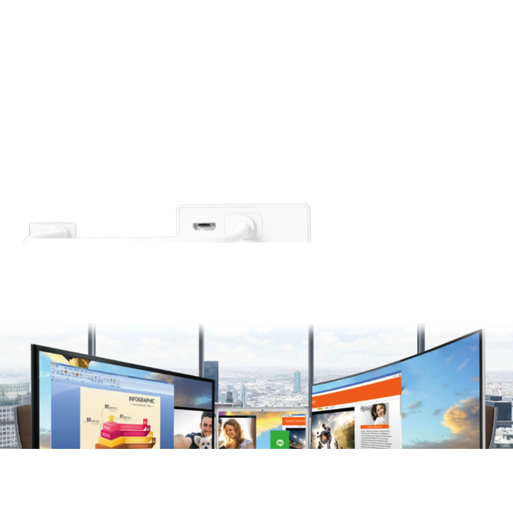 Докинг станция j5create JUD380, 6 портa (USB-A, HDMI, LAN, VGA) - J5-JUD380 - 4