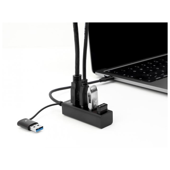 USB хъб DeLock, 4 порта USB 3.2 Gen 1 - DELOCK-63828 - 3