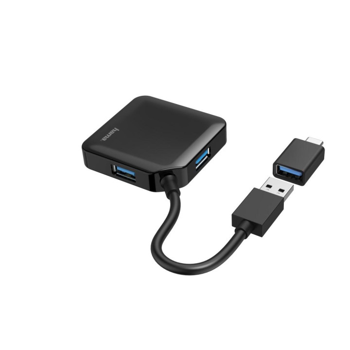 USB-А хъб HAMA, 4-портов USB 3.2 Gen 1 - HAMA-200116 - 2