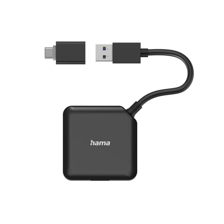 USB-А хъб HAMA, 4-портов USB 3.2 Gen 1 - HAMA-200116 - 4