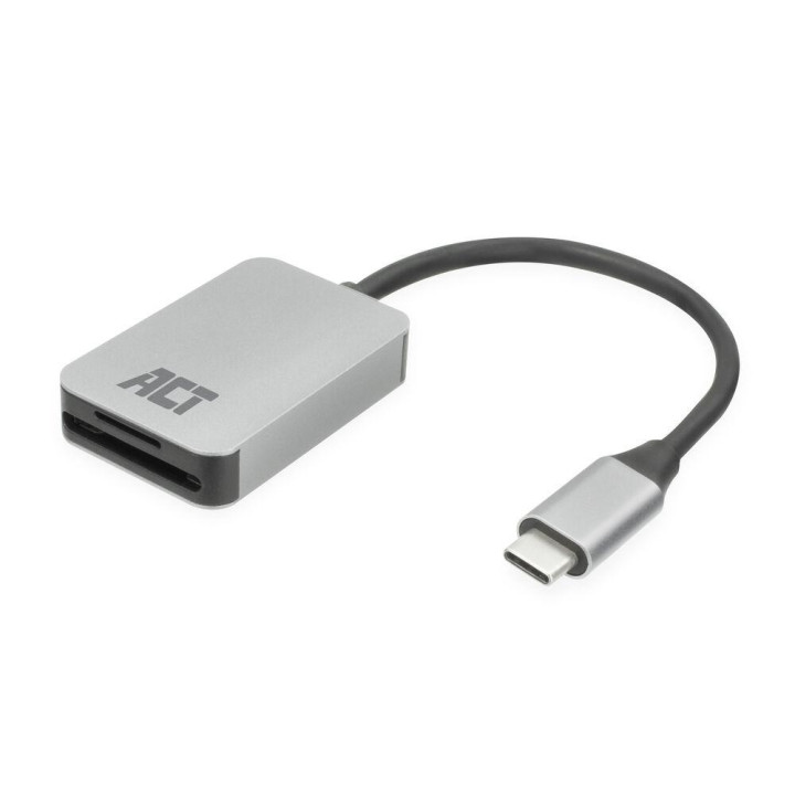 SD карта четец ACT AC7056, USB-C, SD/SDXC/microSD - EWENT-ACT-AC7056 - 1