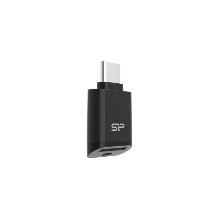 Четец за карти Silicon Power C200, MicroSD/MicroSDHC/MicroSDXC, USB Type-C, 180 MB/s, UHS-II - SPU3CTMREDC2000K - 2