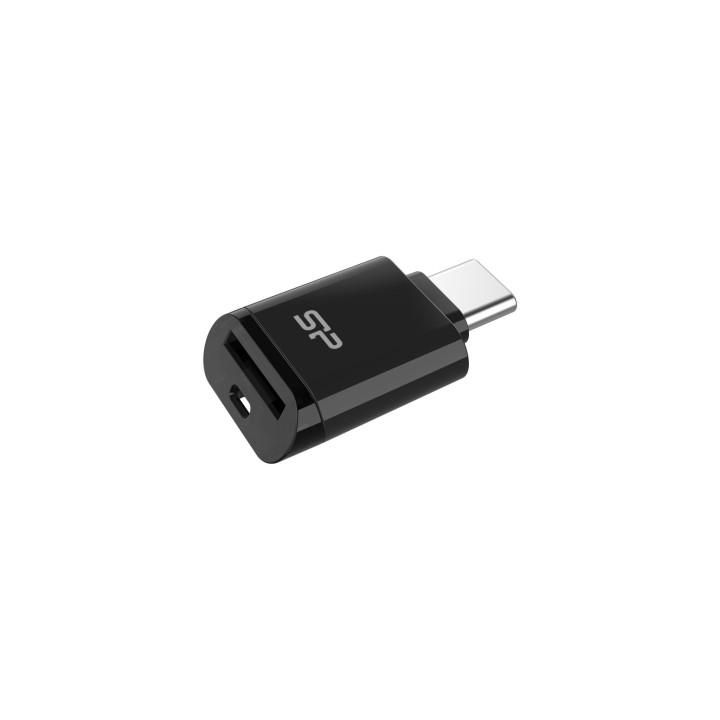 Четец за карти Silicon Power C200, MicroSD/MicroSDHC/MicroSDXC, USB Type-C, 180 MB/s, UHS-II - SPU3CTMREDC2000K - 3