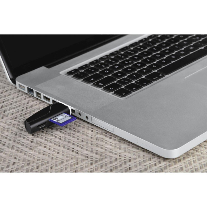 Четец за карти HAMA, USB 2.0, SD/MicroSD поддръжка - HAMA-200132 - 2