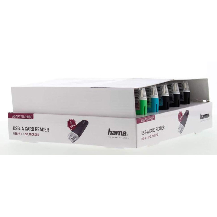 Четец за карти HAMA, USB 2.0, SD/MicroSD поддръжка - HAMA-200132 - 8