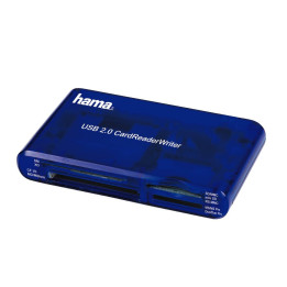 Четец за карти HAMA 35 in 1, USB 2.0, 60 MB/s - HAMA-55348 - 1