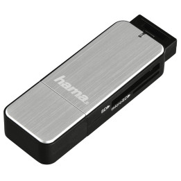 SD четец HAMA, USB 3.0, 60 MB/s, за SD, microSD, MMC карти - HAMA-123900 - 1