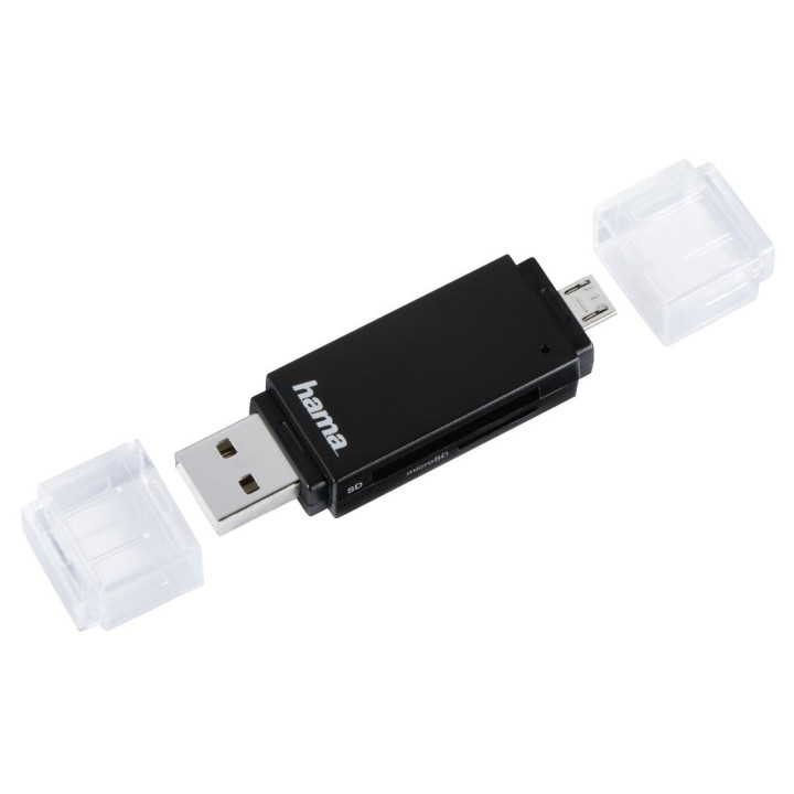 Четец за карти HAMA 181056, USB 2.0, SD/MicroSD/MMC - 181056 - 2