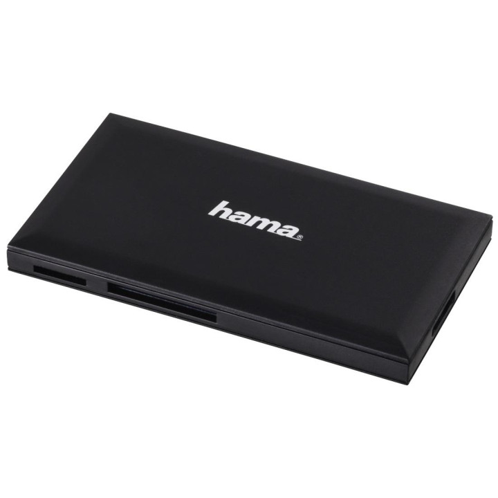 Четец за карти HAMA Multi-Card Reader, USB-A 3.0, SD/SDHC/SDXC/MicroSD/CompactFlash/Memory Stick - HAMA-181018 - 1