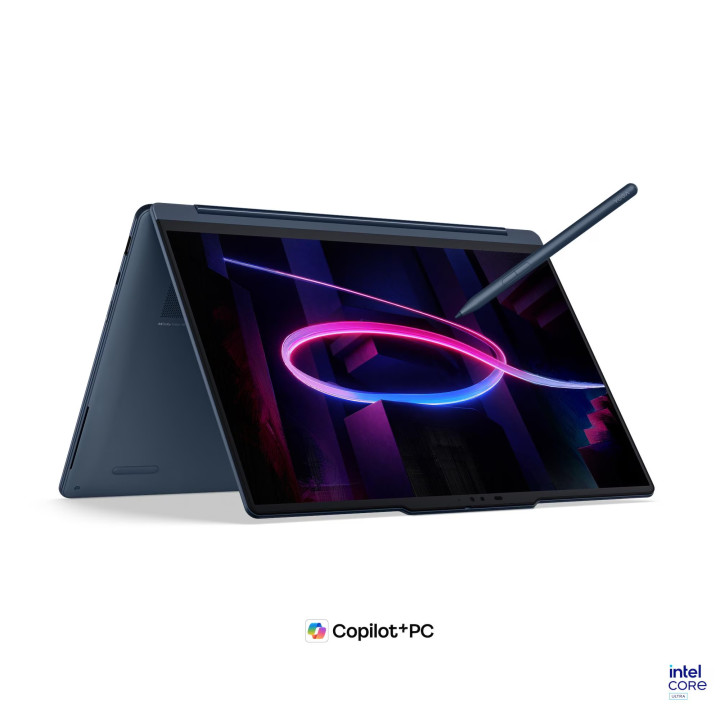 Лаптоп Lenovo Yoga 914IPH11, 14" 2.8K OLED Touch, Intel Core Ultra 7 355, 32GB DDR5, 1TB SSD, Windows 11 Home - 83SE001TBM - 1