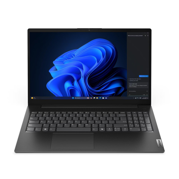 Лаптоп Lenovo V15 GEN5 IRL, 15.6" Full HD IPS, Intel Core 7 240H, 16GB DDR5, 512GB SSD, No OS - 83HF00H6RI - 1