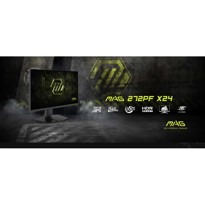 Монитор MSI MAG 272PF X24, 27" FHD 240Hz IPS - 2