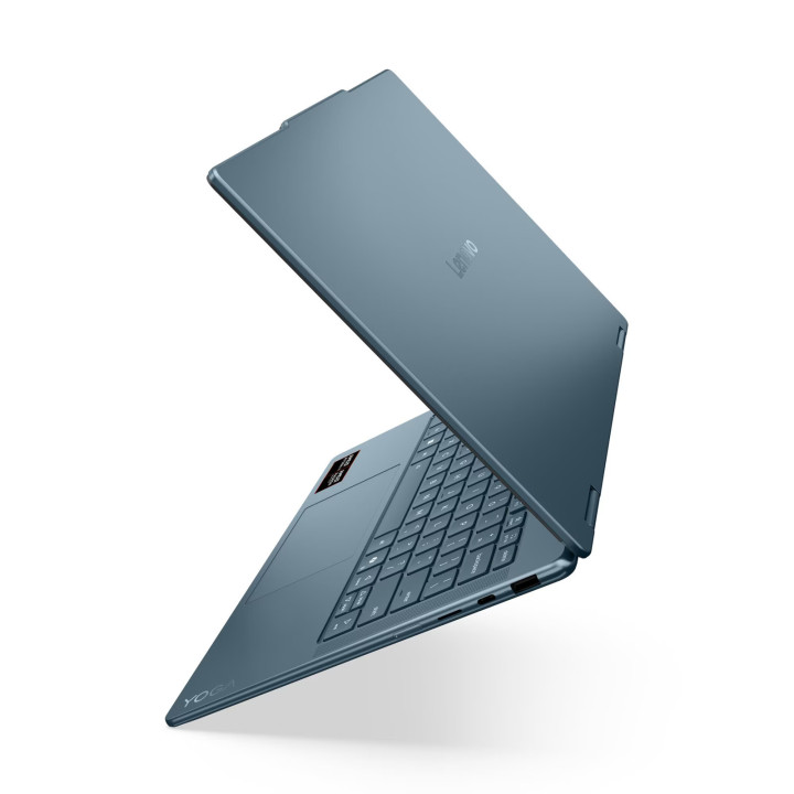 Лаптоп Lenovo Yoga 7 2-in-1 14AKP10, 14" 2.8K OLED 120Hz, AMD Ryzen AI 7 350, 24GB LPDDR5X, 1TB SSD, Windows 11 Home - 83JR0011B