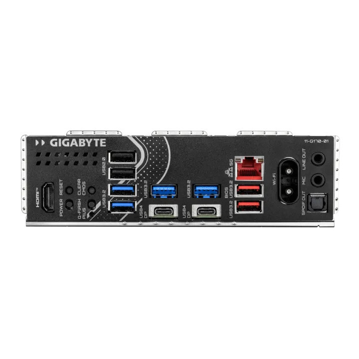 Дънна платка GIGABYTE X870E EAGLE WIFI7, AMD X870E, Socket AM5, DDR5, PCIe 5.0 - 4