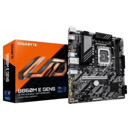 Дънна платка GIGABYTE B860M E GEN5, Intel B860 Chipset, LGA1851, DDR5 - 1