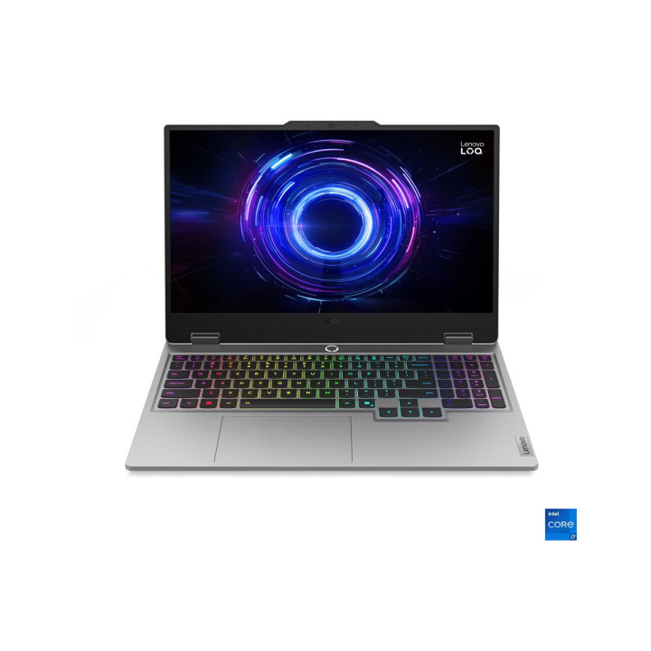 Лаптоп LENOVO LOQ 15IRX10, 15.6" Full HD 144Hz, Intel Core i5-13450HX, NVIDIA GeForce RTX 5050 8GB, 16GB DDR5, 512GB SSD, Без ОС