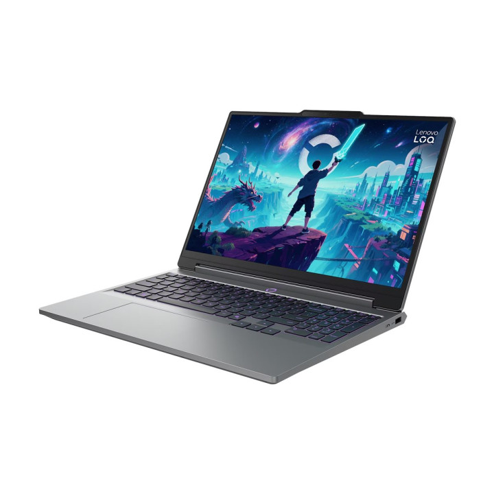 Лаптоп LENOVO LOQ 15AHP11, 15.3" WUXGA 165Hz, Intel Core Ultra 7 355, NVIDIA GeForce RTX 5050 8GB, 16GB DDR5, 512GB SSD, No OS -