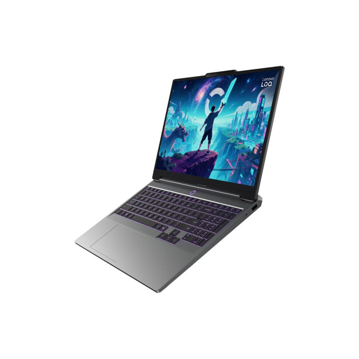 Лаптоп LENOVO LOQ 15AHP11, 15.3" WUXGA 165Hz, Intel Core Ultra 7 355, NVIDIA GeForce RTX 5050 8GB, 16GB DDR5, 512GB SSD, No OS -
