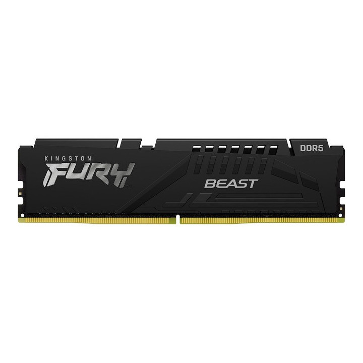 RAM памет Kingston 16GB(2x8GB) DDR5 5600MHz DDR5 CL36 FURY Beast Black - KF556C36BBEK2-16
