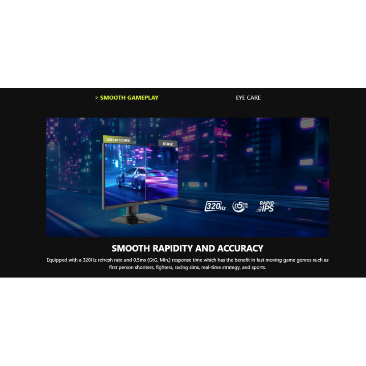 Монитор MSI MAG 274QPF X32, 27" WQHD 320Hz IPS - 9S6-3CE49H-077 - 5