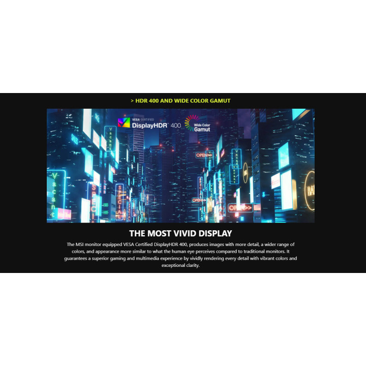 Монитор MSI MAG 274QPF X32, 27" WQHD 320Hz IPS - 9S6-3CE49H-077 - 7