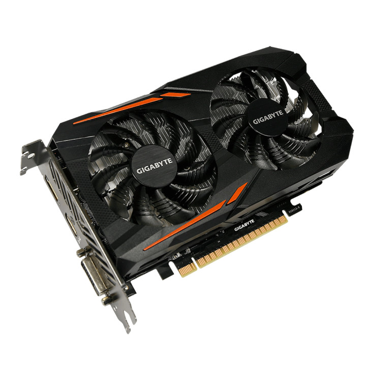 Видео карта Gigabyte Nvidia GeForce GTX 1050 Ti OC 4GB GDDR5