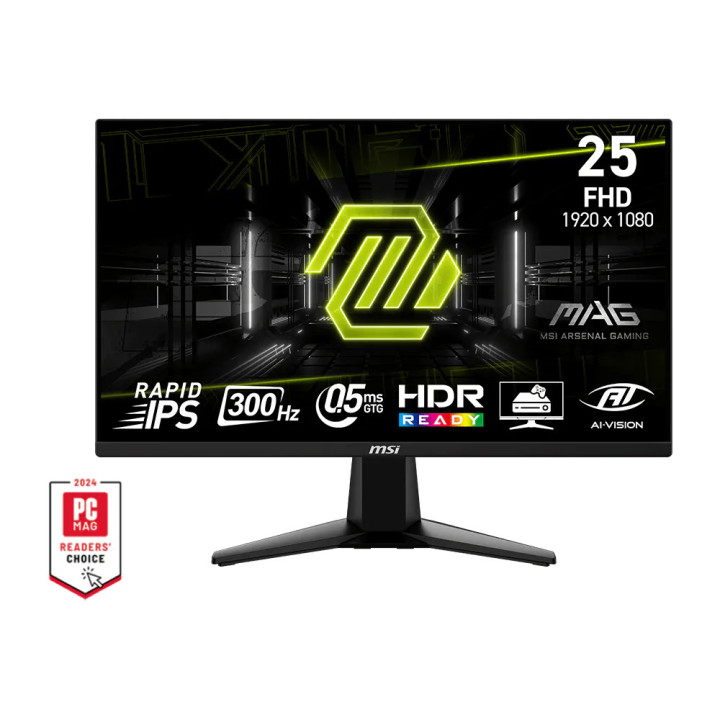 Монитор MSI MAG 255XF, 24.5" Full HD IPS 300Hz - 9S6-3BC21M-061 - 1