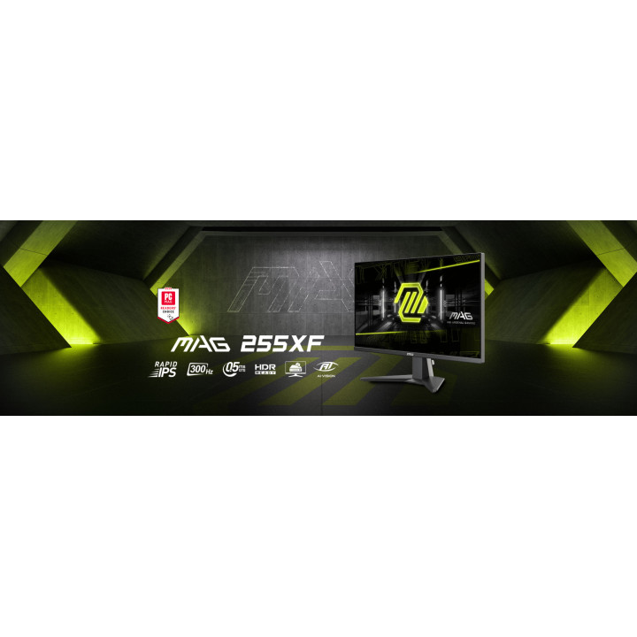 Монитор MSI MAG 255XF, 24.5" Full HD IPS 300Hz - 9S6-3BC21M-061 - 2